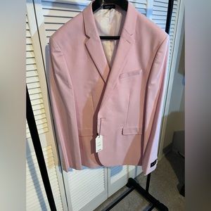Pink Seersucker Suit Jacket